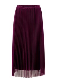 Rich & Royal MIT ELASTISCHEM TAILLENBUND - A-lijn rok - ruby red