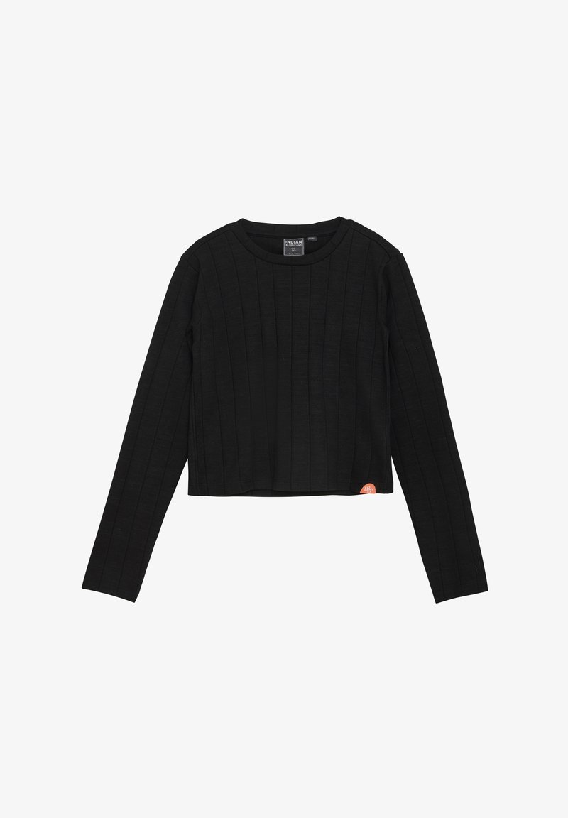 Indian Blue jeans Langarmshirt - black