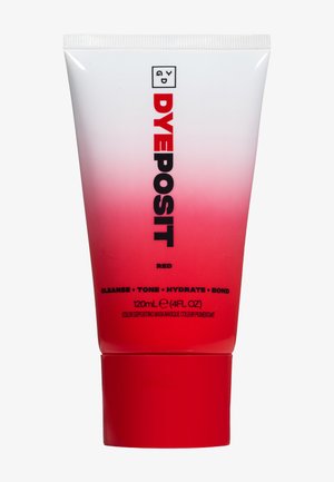 DYEPOSIT HAIR MASK - Haarpflege - red