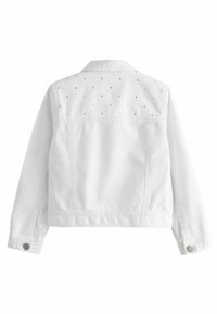 Next DIAMANTE DENIM WESTERN JACKET - Jeansjacka - white