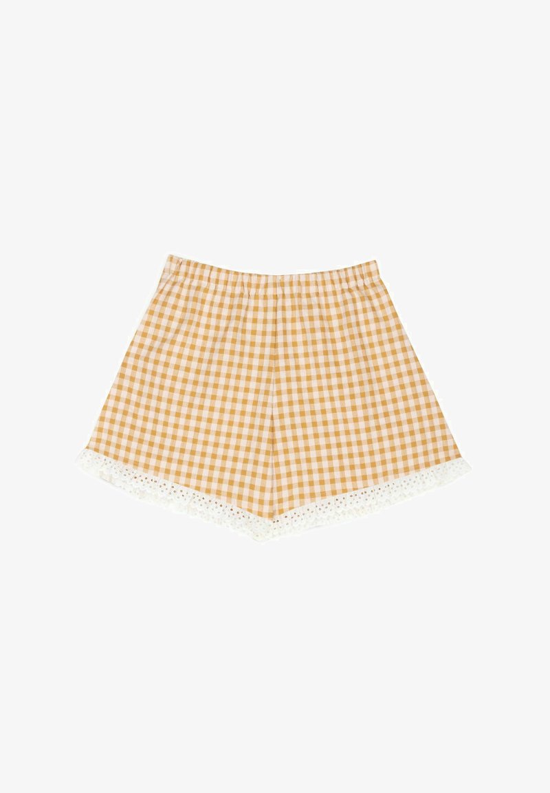 MIPOUNET VICHY CARMELA - Shorts - caramel