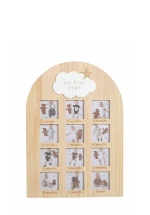Next, NEW BABY CLOUD MY FIRST YEAR PHOTO FRAME UNISEX - Obrazový rám - natural