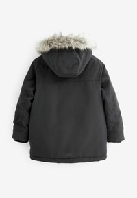 Next SHOWER RESISTANT FAUX FUR PARKA COAT - Vinterfrakke - black