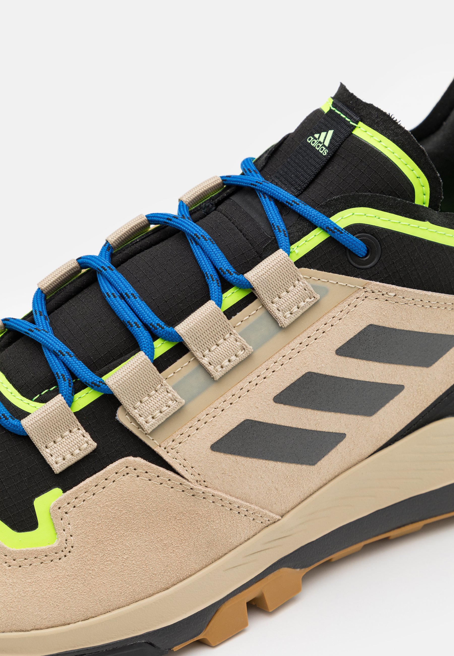 adidas Performance TERREX HIKSTER LOW - Outdoorschoenen - savannah/core  black/signal green/Beige - Zalando.nl