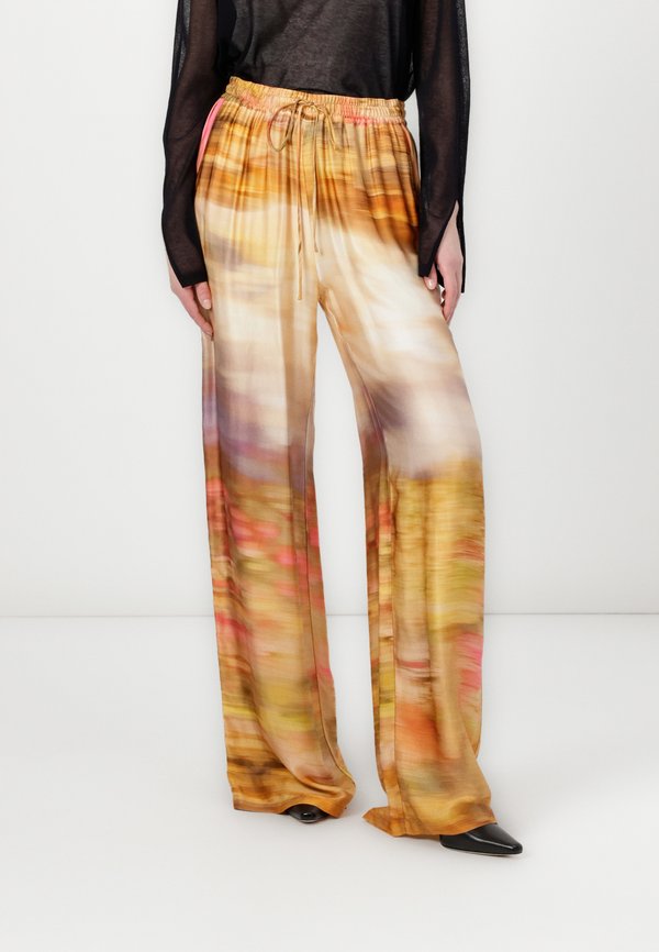 PANTALONE STAMPA PAESAGGIO - Stoffhose