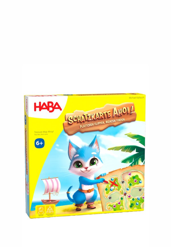 SCHATZKARTE AHOI - Brettspiel - bunt