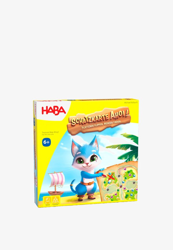 SCHATZKARTE AHOI - Brettspiel - bunt