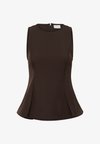 KALIMA TOP - Blouse - coffee bean