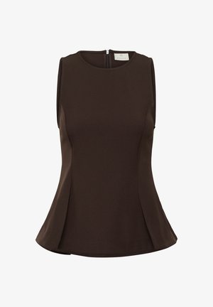 Kaffe, KALIMA TOP - Blouse - coffee bean