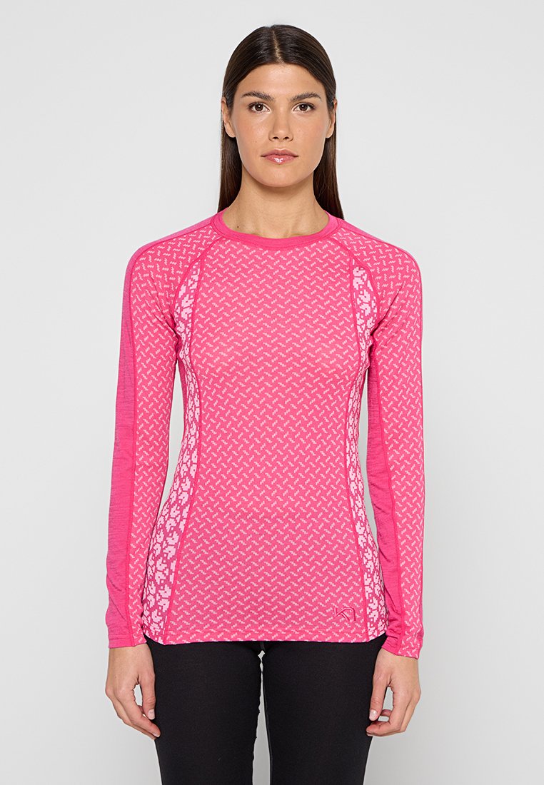 Kari Traa Sport T-shirt donkerroze