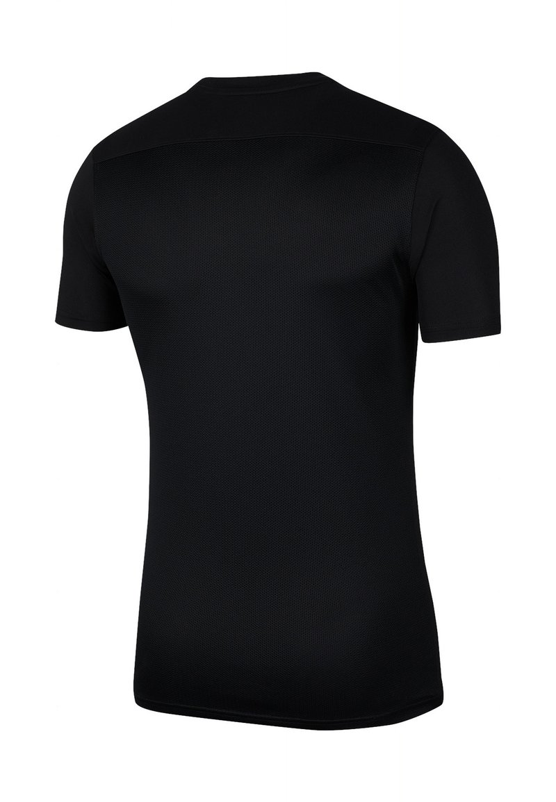 T-shirt de travail homme style polo noir à manches courtes • Vestiaire PRO