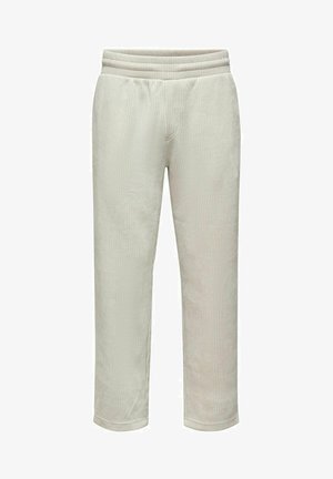 Only & Sons 7/8 LÄNGE CROPPED WIDE LEG - Jogginghose - beige