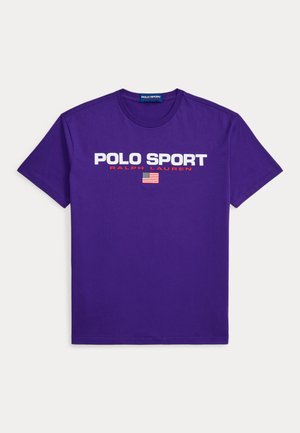 CLASSIC FIT POLO SPORT JERSEY T-SHIRT - Μπλουζάκι με στάμπα - opulent purple