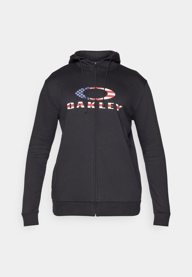 Oakley Sweater met rits zwart