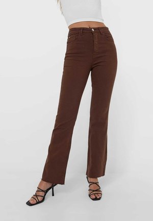 Stradivarius Vaqueros slim fit - brown