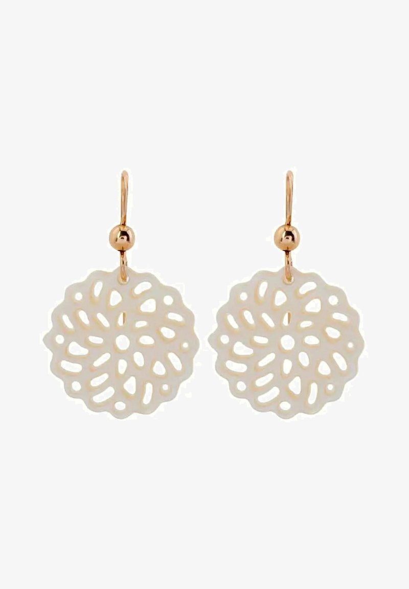 Gemshine MANDALA - Ohrringe - gold coloured