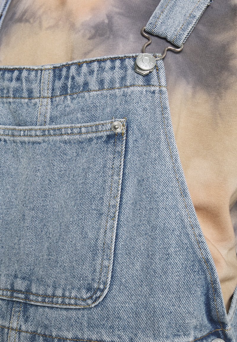 Damen Kleider | Monki Latzhose blue medium dusty/blau - YW22555 Damen Kleider | Monki Latzhose blue medium dusty/blau - YW22555