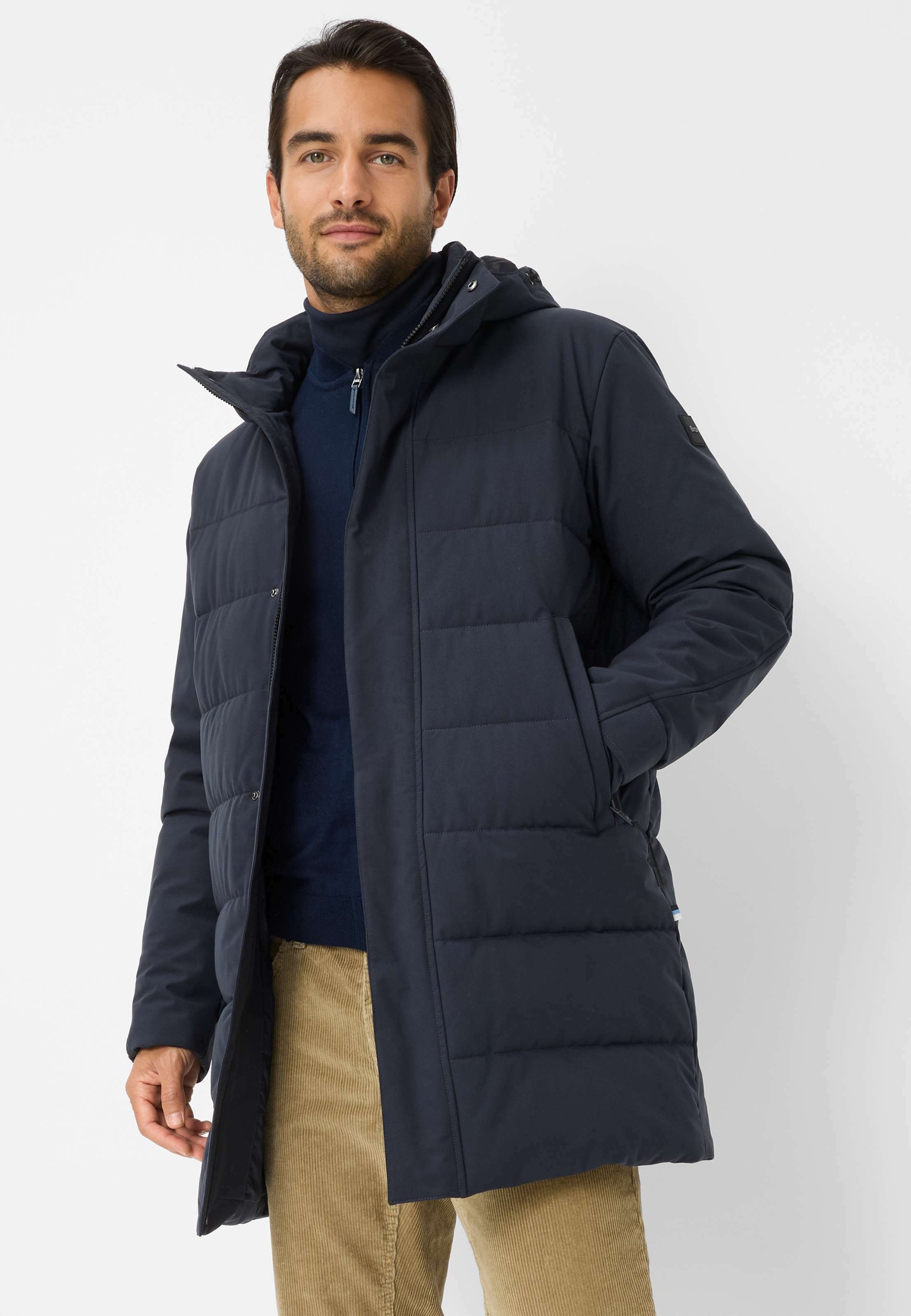 BRAX STYLE VITO Cappotto invernale navy/blu scuro Zalando