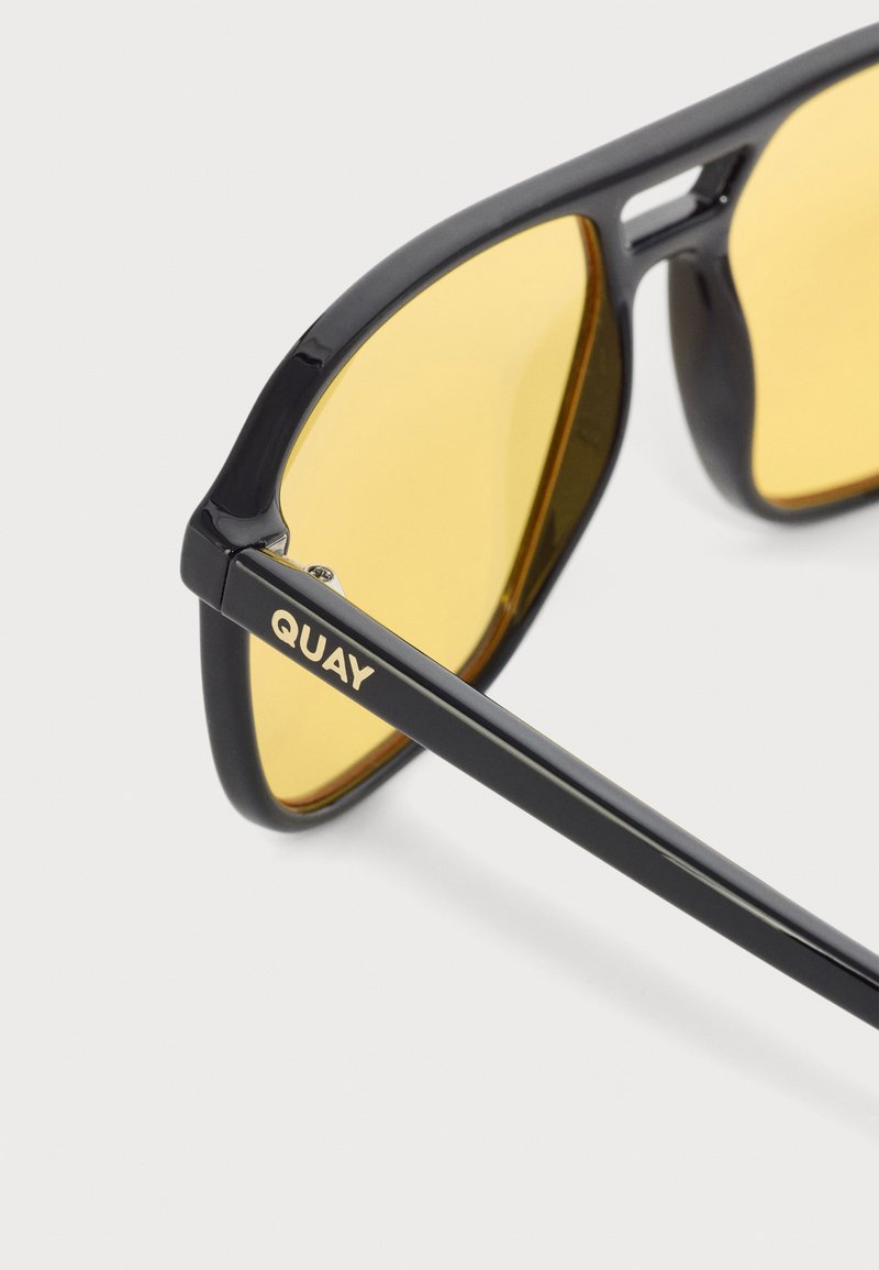 QUAY AUSTRALIA ON THE FLY - Sunglasses - black/yellow/black  display picture 1