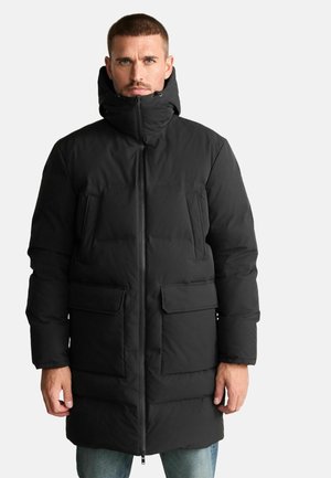 LENGTH FIT - SIGNATURE FILLED PADDED - Daunenmantel - black