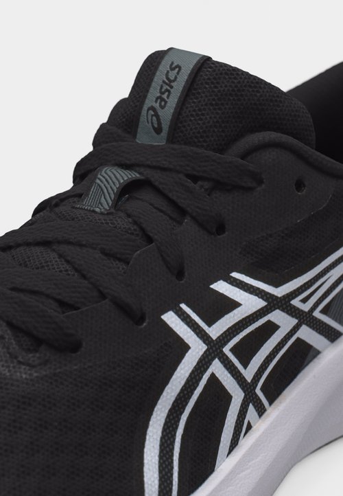 ASICS PATRIOT 14 UNISEX - Road running shoes - black/white — photo 7