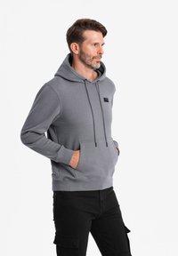 Ombre Jersey con capucha - grey