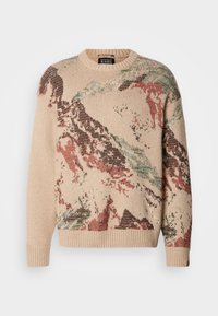 Scotch & Soda MOUNTAIN LOOSE FIT - Džemper - mountain tannin aop