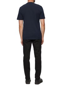 s.Oliver MIT FRONT - T-Shirt print - navy
