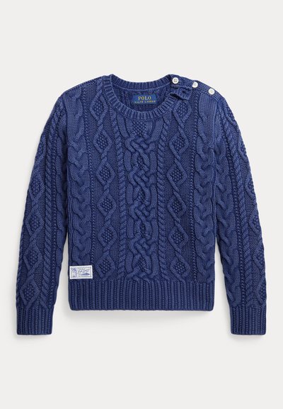 Polo Ralph Lauren ARAN CABLE - Pullover - freshwater