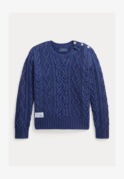 Polo Ralph Lauren ARAN CABLE - Pullover - freshwater