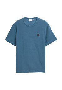 Jednoduché tričko - real teal blue