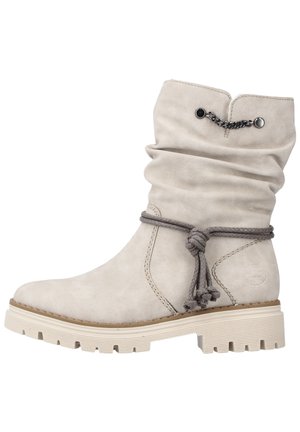 Rieker Snowboot/Winterstiefel - beige