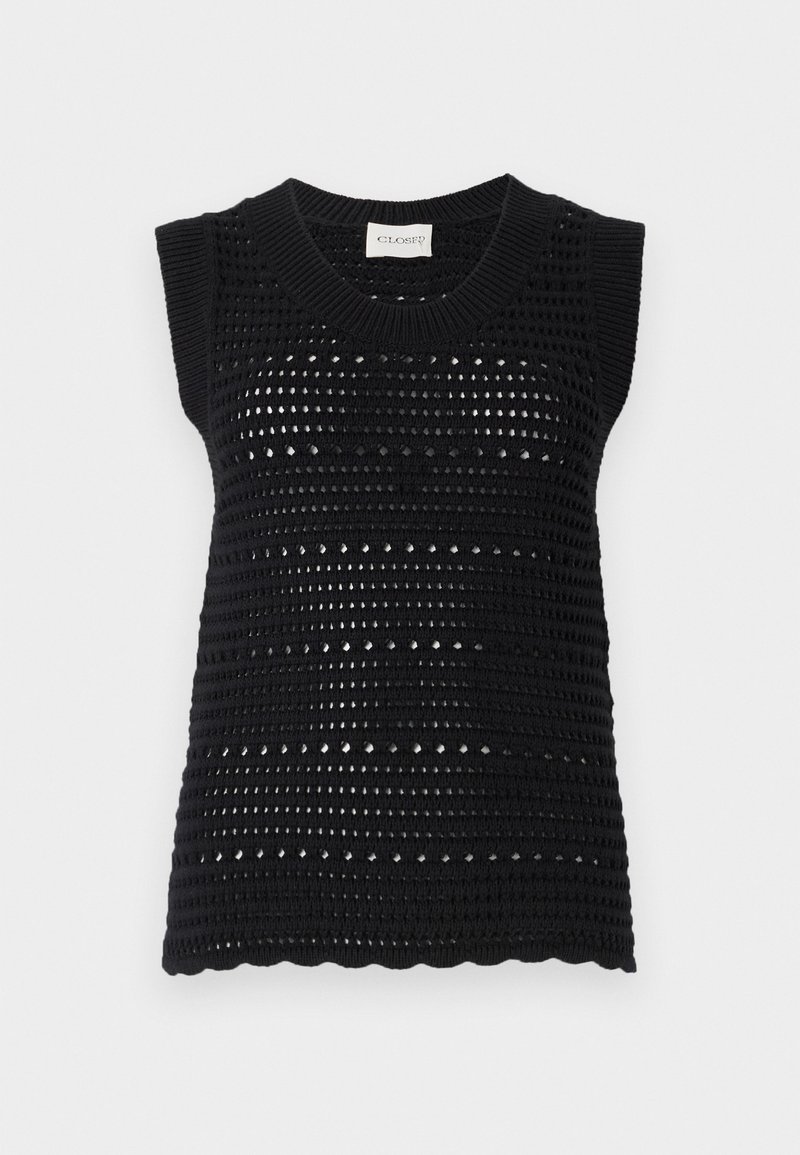 closed Top zwart closed Top zwart