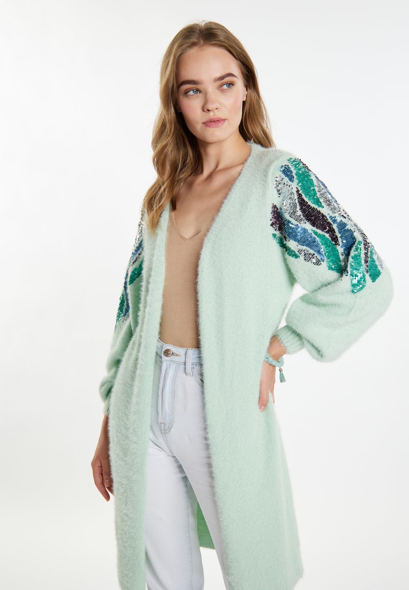 IZIA LOMASI - Strickjacke - mint