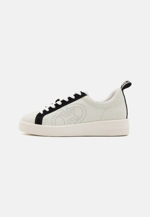 Sneakers basse - off-white/noir