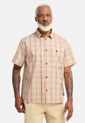 HOT TRAIL M - Camicia - check autumn leaves