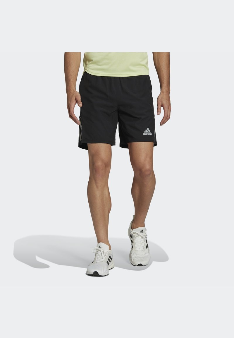 adidas Performance OWN THE RUN - Pantalón corto de deporte - black/silver
