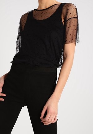 Triko s potiskem - black