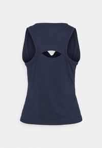 Nike Performance TANK - Top - obsidian/white