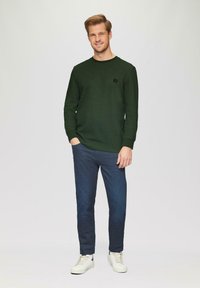 s.Oliver Strickpullover - tannengrün