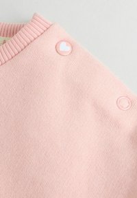 Next SET - Sweatshirt - pink grey slogan stripe