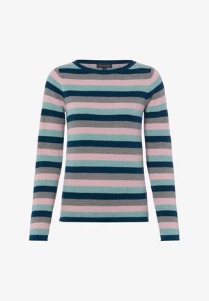 Franco Callegari, FRANCO CALLEGARI PULLOVER - Strickpullover - petrol rosa