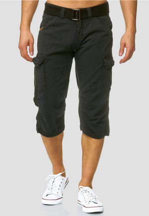 MIT GÜRTEL NICOLAS - Shorts - black