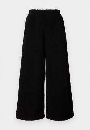 Han Kjøbenhavn WIDE LEG TROUSERS UNISEX - Broek - black