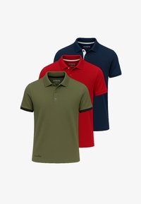 Ej vald, olive red navy