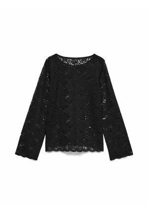 Vero Moda, BLOUSE VMBLOOM TOP - Blouse - black
