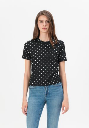 VIFIDA  - Printtipaita - black