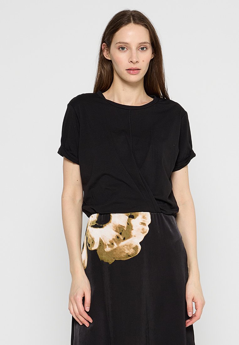 DKNY Jerseyjurk zwart