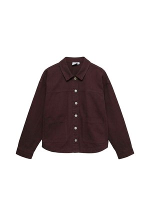 Vero Moda, VMJAMIE LS DENIM SCHAKET - Veste en jean - windsor wine