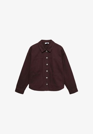 Vero Moda, VMJAMIE LS DENIM SCHAKET - Veste en jean - windsor wine